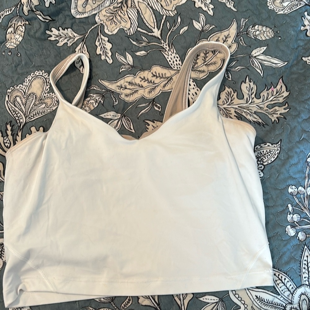 lululemon athletica White Tank Top